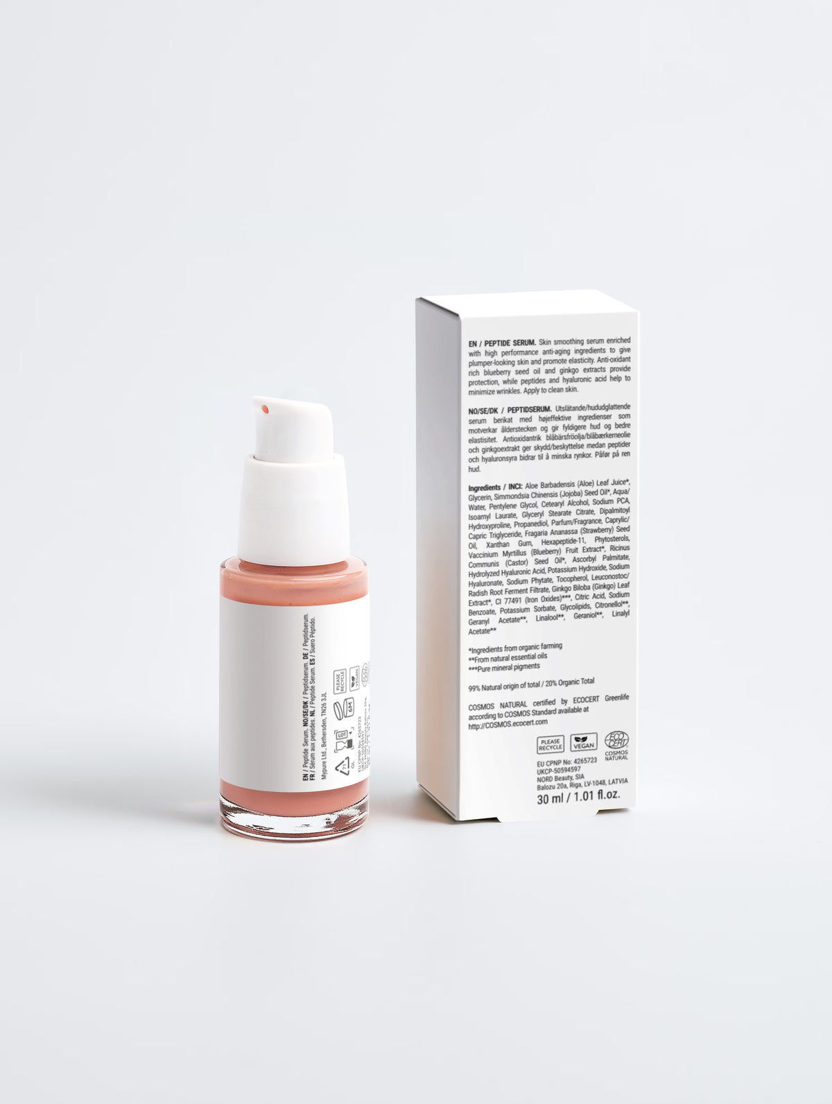Peptideserum met hyaluronzuur – 30 ml
