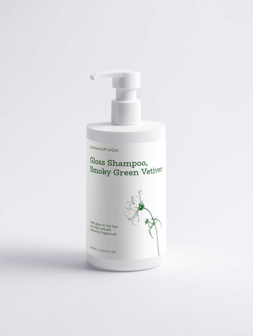 Glansshampoo – Smoky Green Vetiver – 400 ml