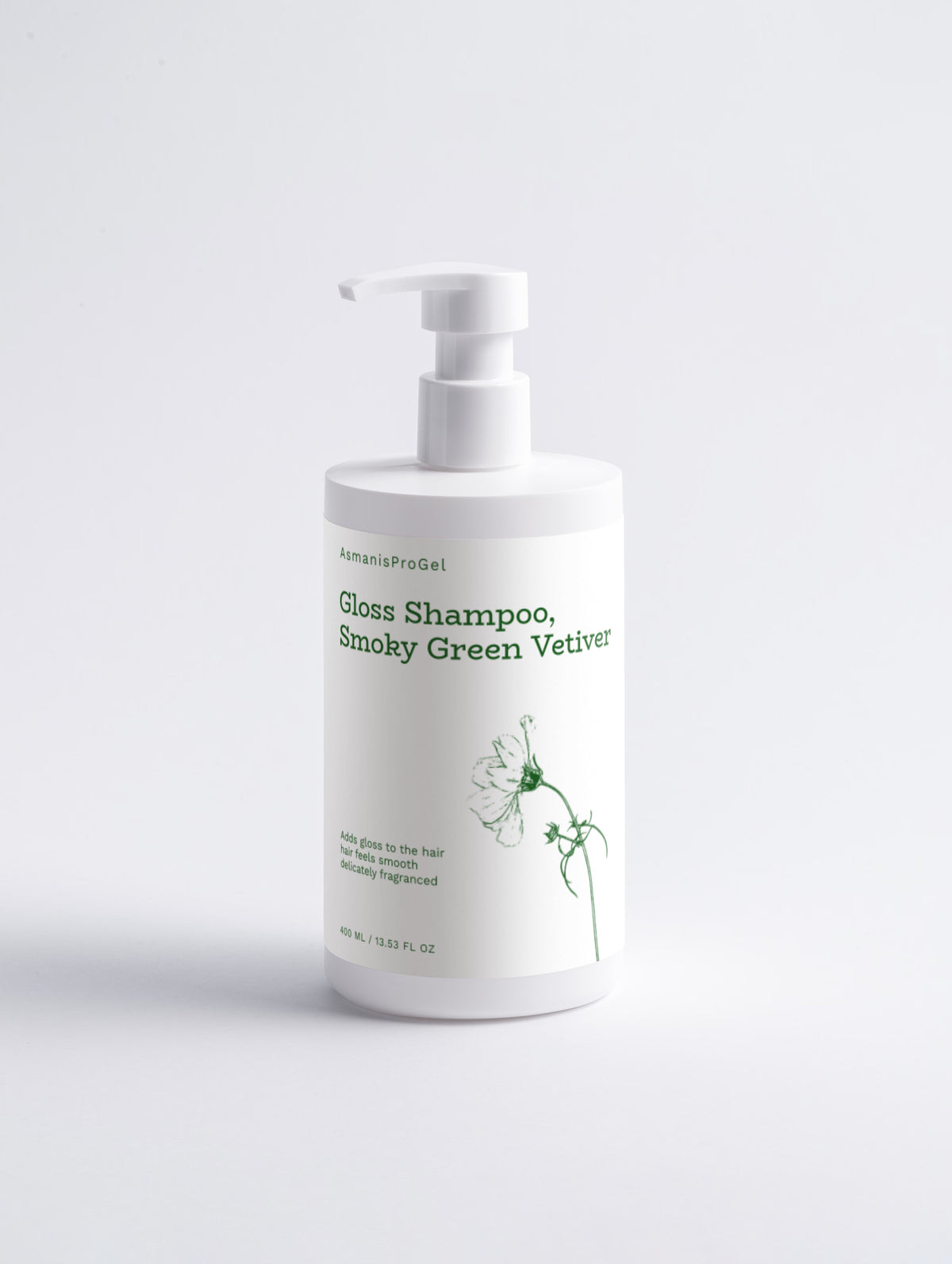 Glansshampoo – Smoky Green Vetiver – 400 ml