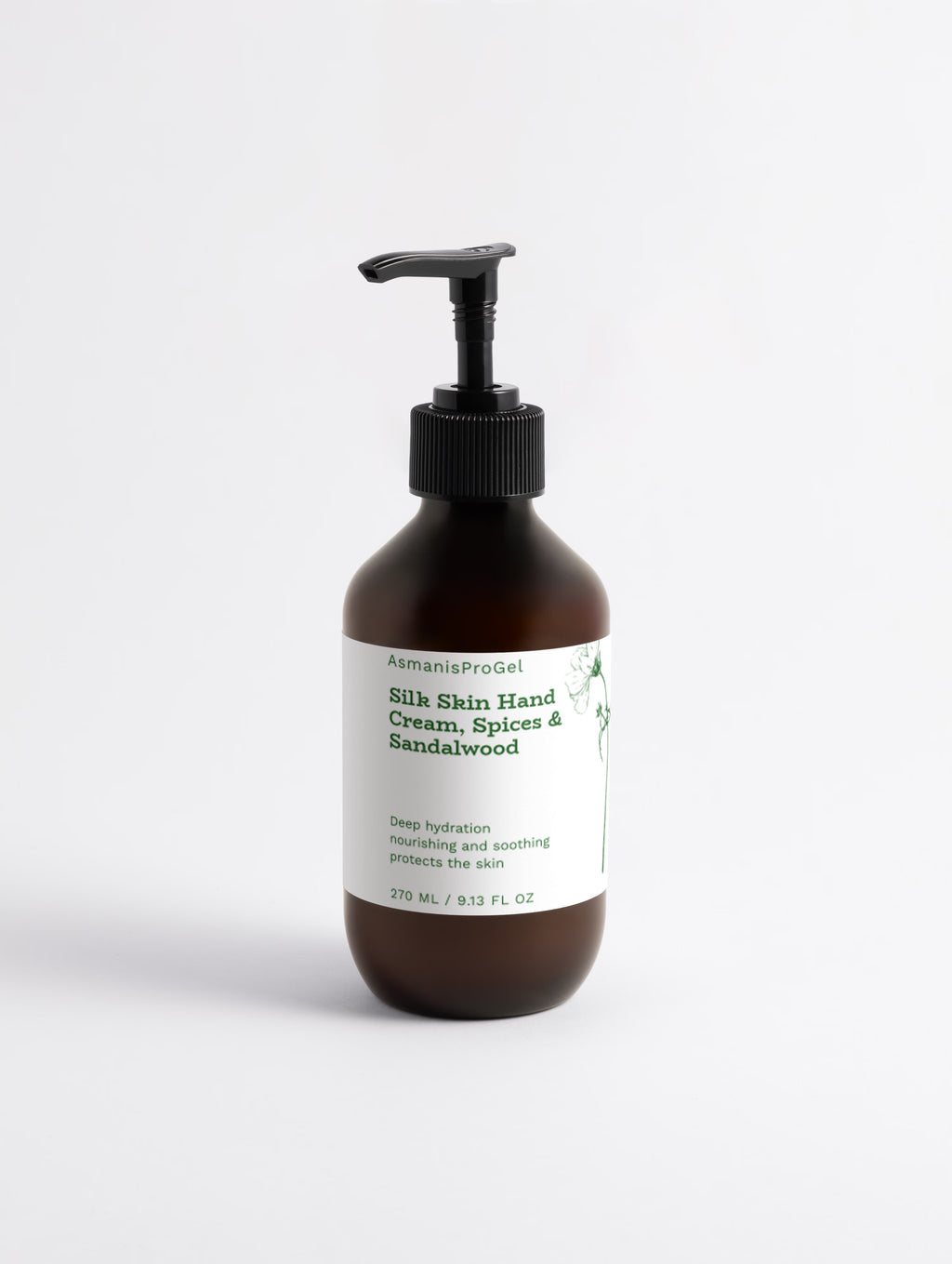 Handcrème voor een zijdezachte huid – Kruiden en sandelhout – 270 ml