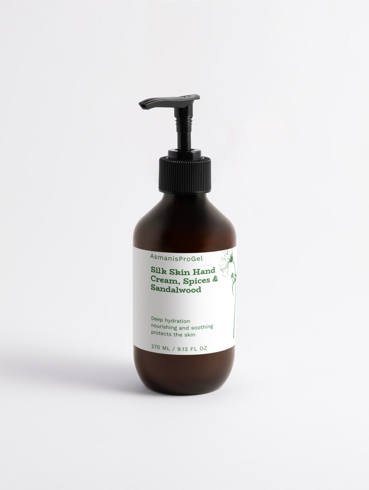Handcrème voor een zijdezachte huid – Kruiden en sandelhout – 270 ml