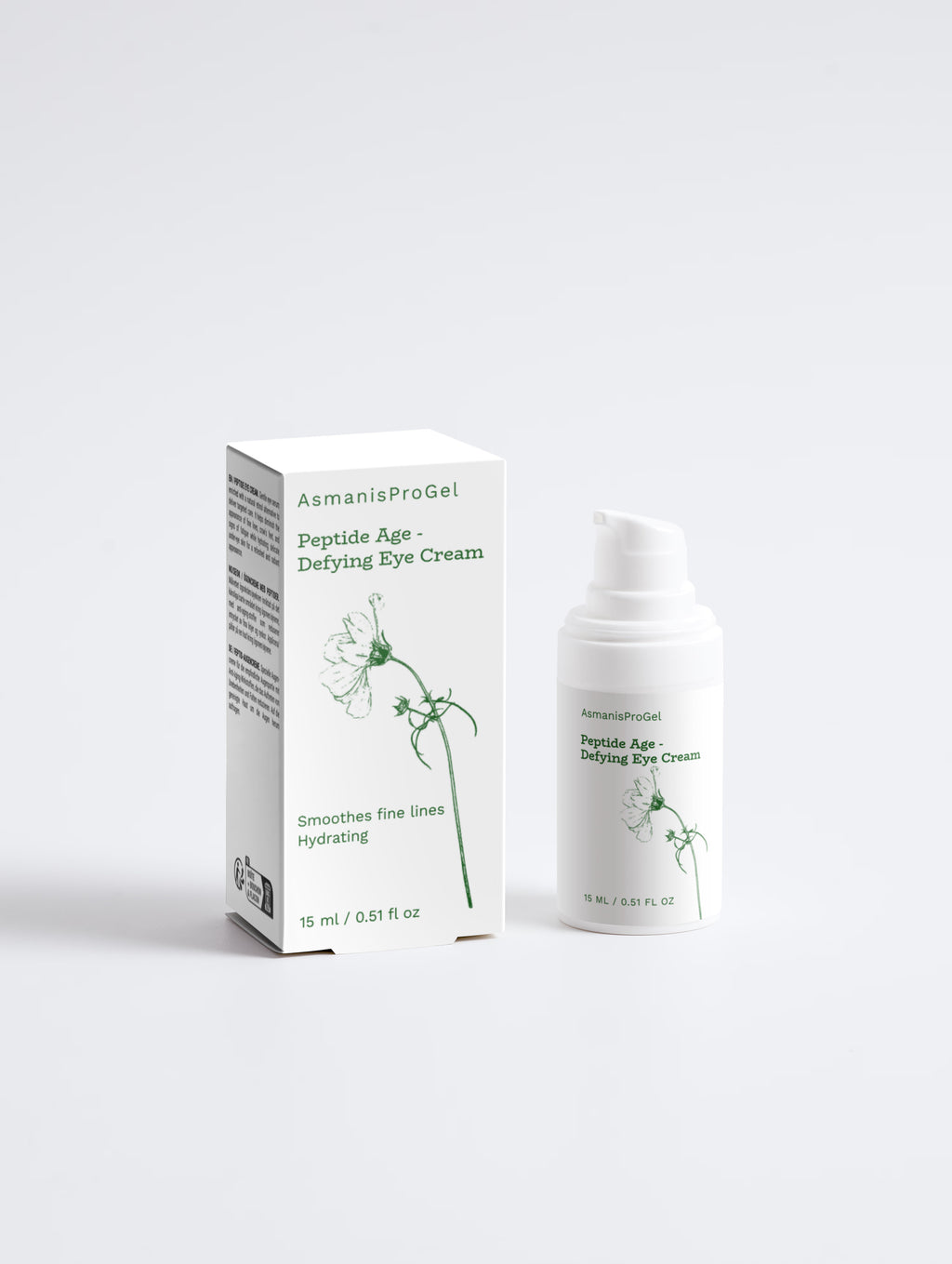 Peptide eye cream against signs of skin aging – 15 ml