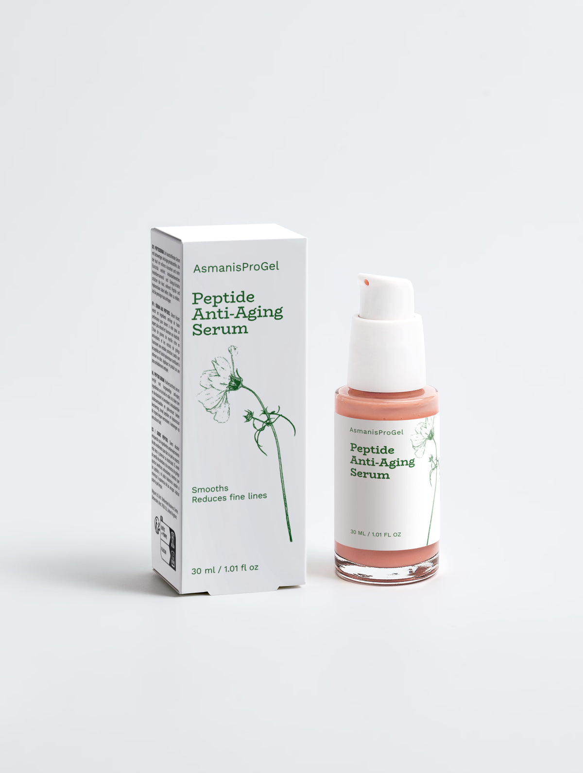 Cadeauset met peptiden tegen huidveroudering