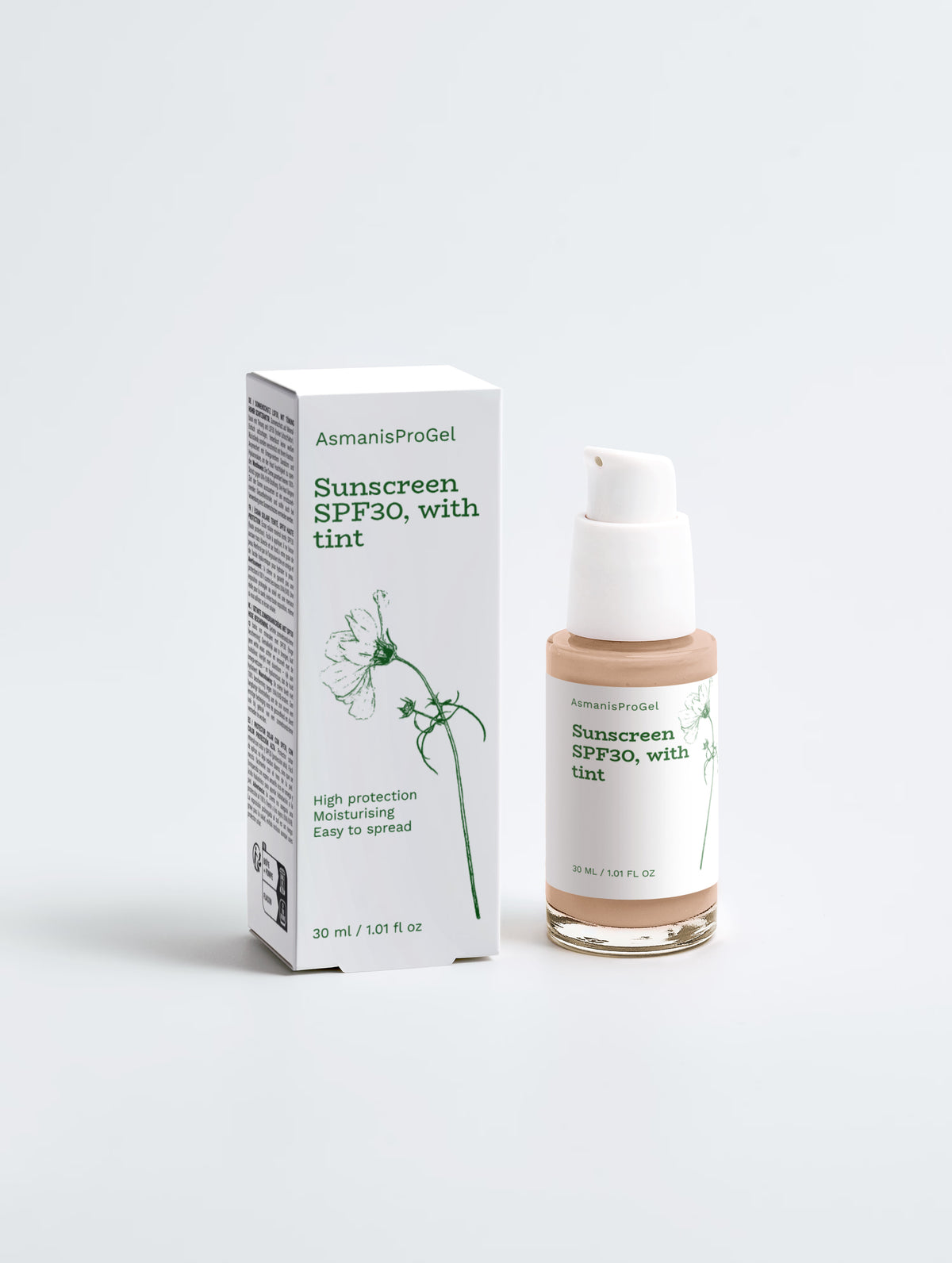 Getinte zonnebrandcrème SPF 30 – 30 ml