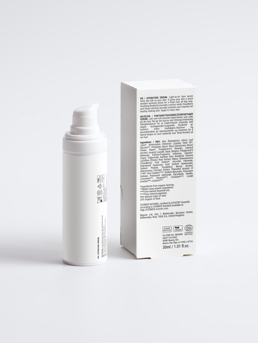 Hydraterend gezichtsserum – 30 ml